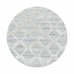 AKCIA: 120x120 (průměr) kruh cm Kusový koberec Pisa 4703 Grey kruh