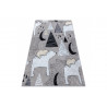 Detský kusový koberec Junior 51974.802 Bears grey