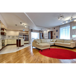 Kusový koberec Eton červený 15 kruh