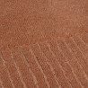 Kusový ručne tkaný koberec Tuscany Textured Wool Border Orange