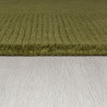 Kusový ručne tkaný koberec Tuscany Textured Wool Border Green