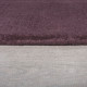 Kusový ručne tkaný koberec Tuscany Textured Wool Border Purple