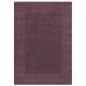 Kusový ručne tkaný koberec Tuscany Textured Wool Border Purple