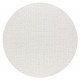 Kusový koberec Timo 6272 White kruh – na von aj na doma