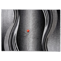 Šedý kusový koberec Enigma grey 9358