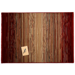 Kusový koberec Cambridge red / beige 5668