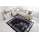 Kusový koberec Miro 51278.810 Marble black/white