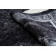 Kusový koberec Miro 51278.810 Marble black/white