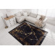 Kusový koberec Miro 51333.801 Marble black/gold