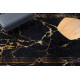 Kusový koberec Miro 51333.801 Marble black/gold