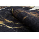 Kusový koberec Miro 51333.801 Marble black/gold