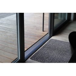 Čistiaca protišmyková rohožka Universal 014 Grey