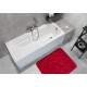 Protišmyková kúpeľňová predložka 3D 0133 Red