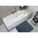 Protišmyková kúpeľňová predložka 3D 667 dark grey