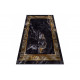 Kusový koberec Miro 51278.809 Marble black/gold