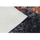 Kusový koberec Miro 51186.808 Rosette navy blue / copper