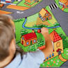 Hrací koberec pre deti cesty Little Village