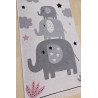Detský kusový koberec Natur Slony