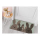 Protišmyková rohožka 4 zajace 104453 Green / Brown – na von aj na doma