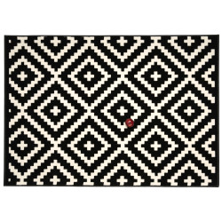 Kusový koberec Gloria new black/cream