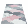 DOPREDAJ: 120x170 cm Detský kusový koberec Bambi 820 pink