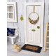 Protišmyková rohožka Home 105404 Brown Black – na von aj na doma