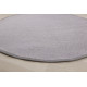 AKCIA: 67x67 (průměr) kruh cm Kusový koberec Eton sivý 73 kruh