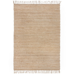 AKCIA: 200x290 cm Kusový koberec Levi Chenille Jute Natural