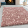 AKCIA: 60x110 cm Kusový koberec Salsa Shaggy 3201 rose