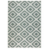AKCIA: 80x250 cm Kusový koberec Twin-Wendeteppiche 103131 grün creme – na von aj na doma