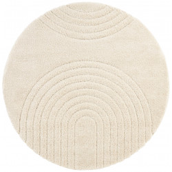AKCIA: 160x160 (průměr) kruh cm Kusový koberec Norwalk 105104 cream kruh