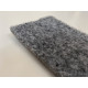 AKCIA: 40x240 cm Metrážny koberec Santana 14 sivá s podkladom resine, záťažový