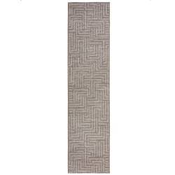 AKCIA: 60x230 cm Kusový koberec Lipari Salerno Grey – na von aj na doma