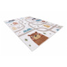 AKCIA: 80x150 cm Detský kusový koberec Fun Polar cream