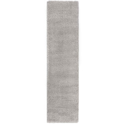 AKCIA: 60x230 cm Kusový koberec Shaggy Teddy Grey