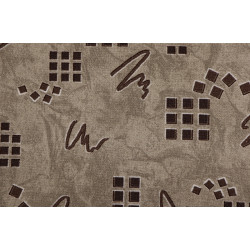 AKCIA: 120x400 cm Metrážny koberec Roines beige