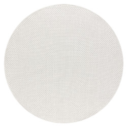 Kusový koberec Timo 6272 White kruh – na von aj na doma
