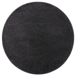 AKCIA: 80x80 (průměr) kruh cm Kusový koberec Eton čierny 78 kruh