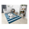 AKCIA: 140x190 cm Detský kusový koberec Petit Puppy blue