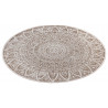 AKCIA: 200x200 (průměr) kruh cm Kusový koberec Mujkoberec Original Nora 105453 Linen kruh – na von aj na doma