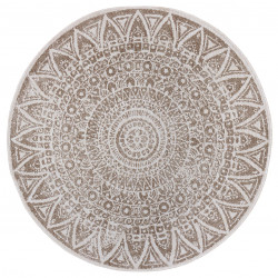 AKCIA: 200x200 (průměr) kruh cm Kusový koberec Mujkoberec Original Nora 105453 Linen kruh – na von aj na doma