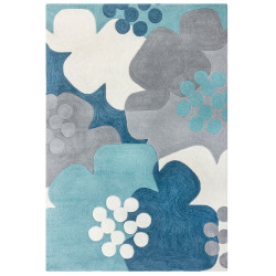 AKCIA: 160x230 cm Kusový koberec Zest Retro Floral Blue
