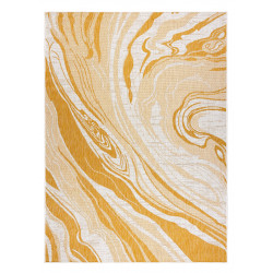 AKCIA: 120x170 cm Kusový koberec Sion Sisal Marble 22169 ecru/yellow – na von aj na doma