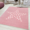 DOPREDAJ: 120x170 cm Detský kusový koberec Bambi 870 pink