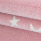 DOPREDAJ: 120x170 cm Detský kusový koberec Bambi 870 pink