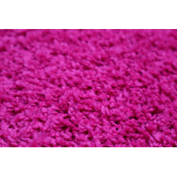 DOPREDAJ: 24x65 obdĺžnik cm Nášľapy na schody Color Shaggy ružový obdĺžnik, samolepiaci