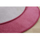 AKCIA: 200x200 (průměr) kruh cm Kusový koberec Eton ružový 11 kruh