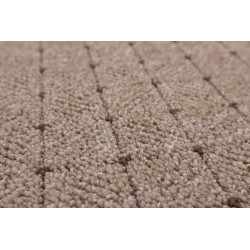 Kusový koberec Udinese béžový new kruh