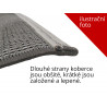 AKCIA: 280x370 cm Kusový koberec Brilliant Shaggy 4200 Silver