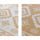 Kusový koberec Gemini 106022 Ochre z kolekcie Elle – na von aj na doma
